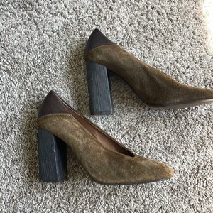 Free people suede pumps